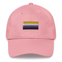 Load image into Gallery viewer, Non-Binary Pride Flag - Dad hat
