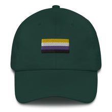 Load image into Gallery viewer, Non-Binary Pride Flag - Dad hat
