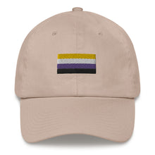 Load image into Gallery viewer, Non-Binary Pride Flag - Dad hat
