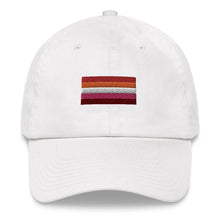 Load image into Gallery viewer, Lesbian Pride Flag - Dad hat
