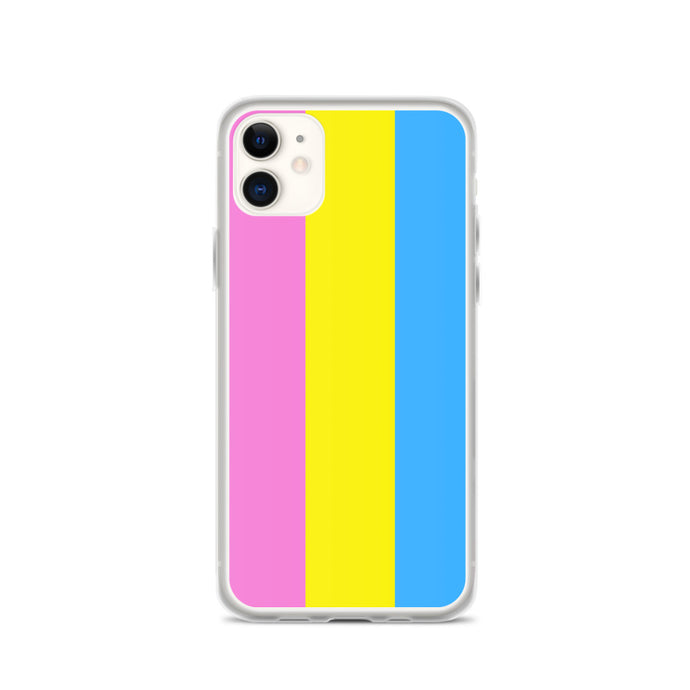 Pan Pride Flag - iPhone Case (sideways)