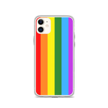 Load image into Gallery viewer, Gay Pride Flag - iPhone Case (sideways)
