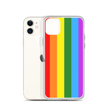 Load image into Gallery viewer, Gay Pride Flag - iPhone Case (sideways)
