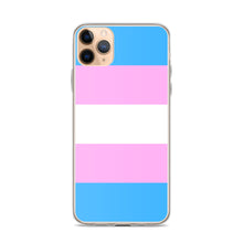 Load image into Gallery viewer, Trans Pride Flag - iPhone Case
