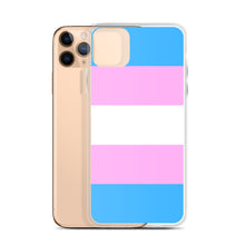 Load image into Gallery viewer, Trans Pride Flag - iPhone Case
