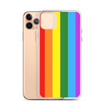 Load image into Gallery viewer, Gay Pride Flag - iPhone Case (sideways)
