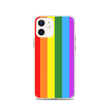 Load image into Gallery viewer, Gay Pride Flag - iPhone Case (sideways)
