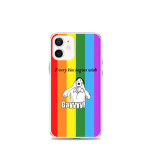 Load image into Gallery viewer, Every Kiss Begins with Gay (gay pride flag) - iPhone Case
