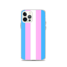 Load image into Gallery viewer, Trans Pride Flag - iPhone Case (sideways)
