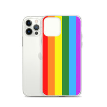 Load image into Gallery viewer, Gay Pride Flag - iPhone Case (sideways)
