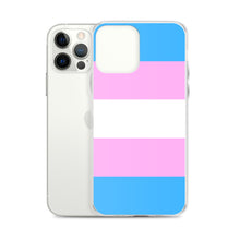 Load image into Gallery viewer, Trans Pride Flag - iPhone Case
