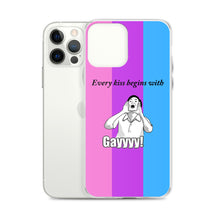 Load image into Gallery viewer, Every Kiss Begins with Gay (bi pride flag) - iPhone Case
