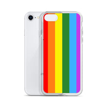 Load image into Gallery viewer, Gay Pride Flag - iPhone Case (sideways)
