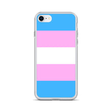 Load image into Gallery viewer, Trans Pride Flag - iPhone Case
