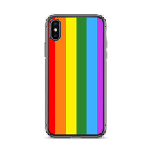 Load image into Gallery viewer, Gay Pride Flag - iPhone Case (sideways)
