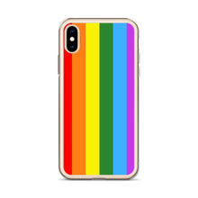 Load image into Gallery viewer, Gay Pride Flag - iPhone Case (sideways)
