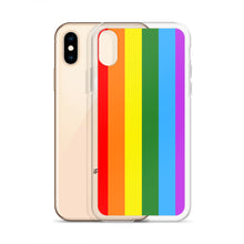 Load image into Gallery viewer, Gay Pride Flag - iPhone Case (sideways)
