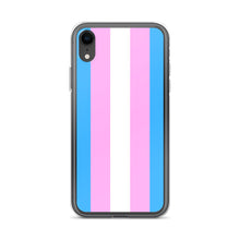 Load image into Gallery viewer, Trans Pride Flag - iPhone Case (sideways)
