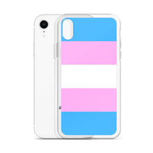 Load image into Gallery viewer, Trans Pride Flag - iPhone Case
