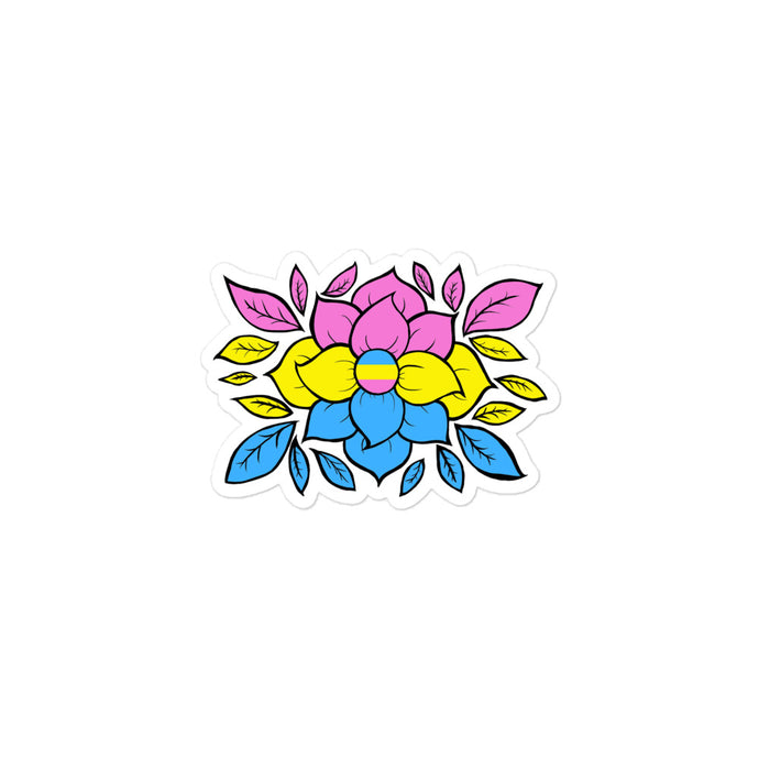 Pan Flowers - stickers