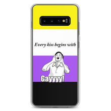 Load image into Gallery viewer, Every Kiss Begins with Gay (non-binary pride flag) - Samsung Case
