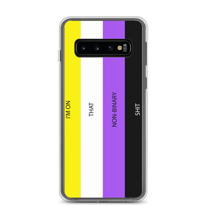 I'm On That Non-Binary Shit - Samsung Case (sideways)