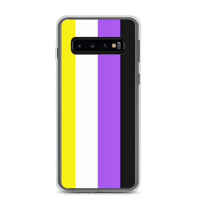 Non-Binary Pride Flag - Samsung Case (sideways)