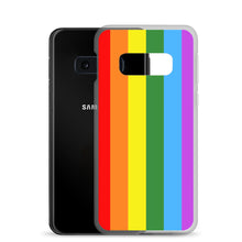 Load image into Gallery viewer, Gay Pride Flag - Samsung Case (sideways)
