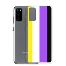 Load image into Gallery viewer, Non-Binary Pride Flag - Samsung Case (sideways)
