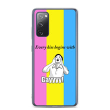Load image into Gallery viewer, Every Kiss Begins with Gay (pan pride flag) - Samsung Case
