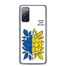 Load image into Gallery viewer, I Stand with Ukraine - Flowers Samsung Case
