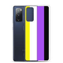 Load image into Gallery viewer, Non-Binary Pride Flag - Samsung Case (sideways)
