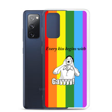 Load image into Gallery viewer, Every Kiss Begins with Gay (gay pride flag) - Samsung Case
