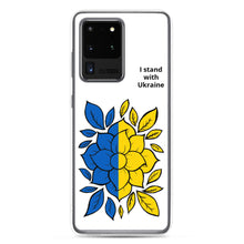 Load image into Gallery viewer, I Stand with Ukraine - Flowers Samsung Case
