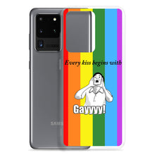 Load image into Gallery viewer, Every Kiss Begins with Gay (gay pride flag) - Samsung Case
