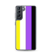 Load image into Gallery viewer, Non-Binary Pride Flag - Samsung Case (sideways)
