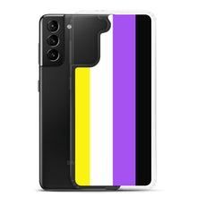 Load image into Gallery viewer, Non-Binary Pride Flag - Samsung Case (sideways)
