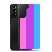 Load image into Gallery viewer, Bi Pride Flag - Samsung Case (sideways)
