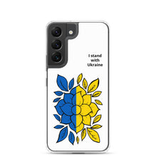 Load image into Gallery viewer, I Stand with Ukraine - Flowers Samsung Case
