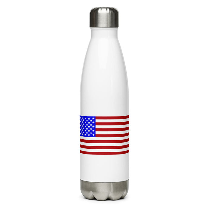 American Flag - Stainless Steel Water Bottle