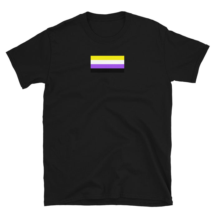 Non-Binary Pride Flag - Short-Sleeve Unisex T-Shirt
