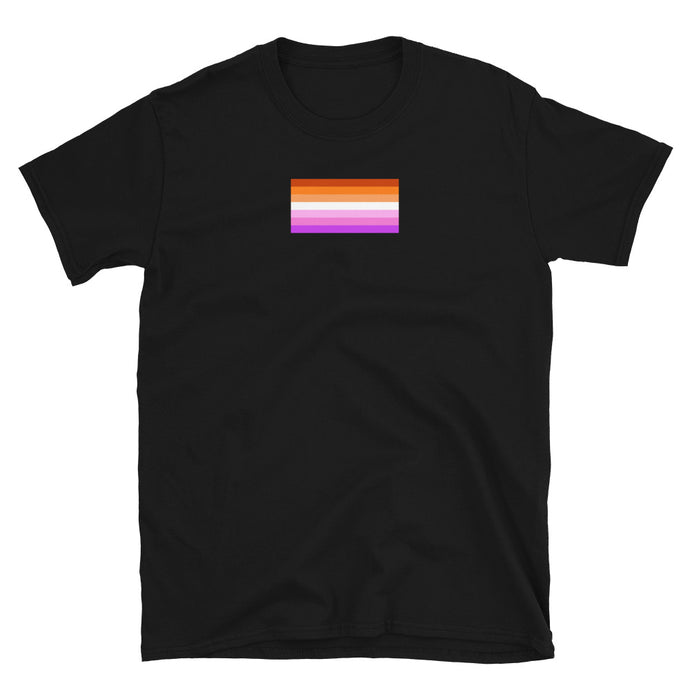 Lesbian Pride Flag - Short-Sleeve Unisex T-Shirt