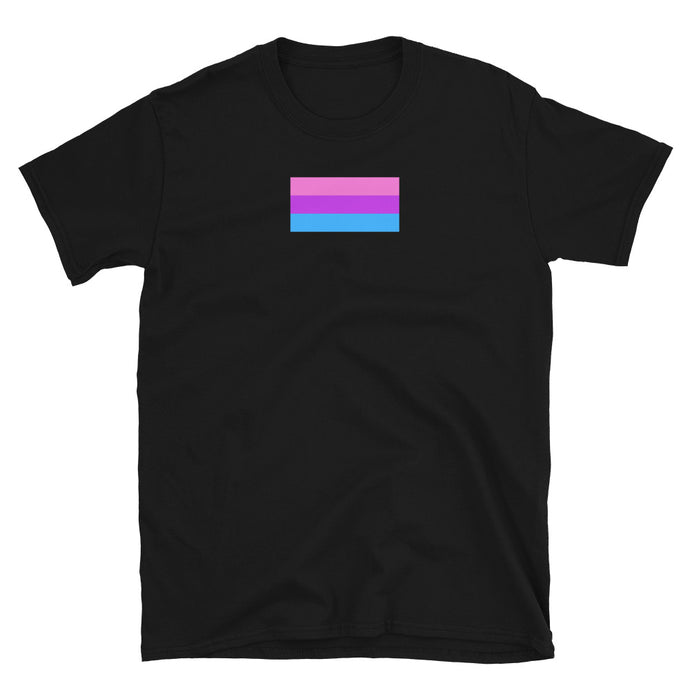 Bi Pride Flag - Short-Sleeve Unisex T-Shirt