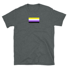 Load image into Gallery viewer, Non-Binary Pride Flag - Short-Sleeve Unisex T-Shirt
