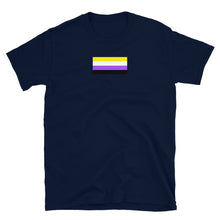 Load image into Gallery viewer, Non-Binary Pride Flag - Short-Sleeve Unisex T-Shirt
