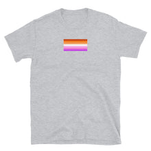 Load image into Gallery viewer, Lesbian Pride Flag - Short-Sleeve Unisex T-Shirt
