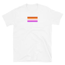 Load image into Gallery viewer, Lesbian Pride Flag - Short-Sleeve Unisex T-Shirt
